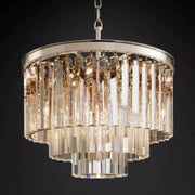 1920s Art Deco Round Chandelier 20"